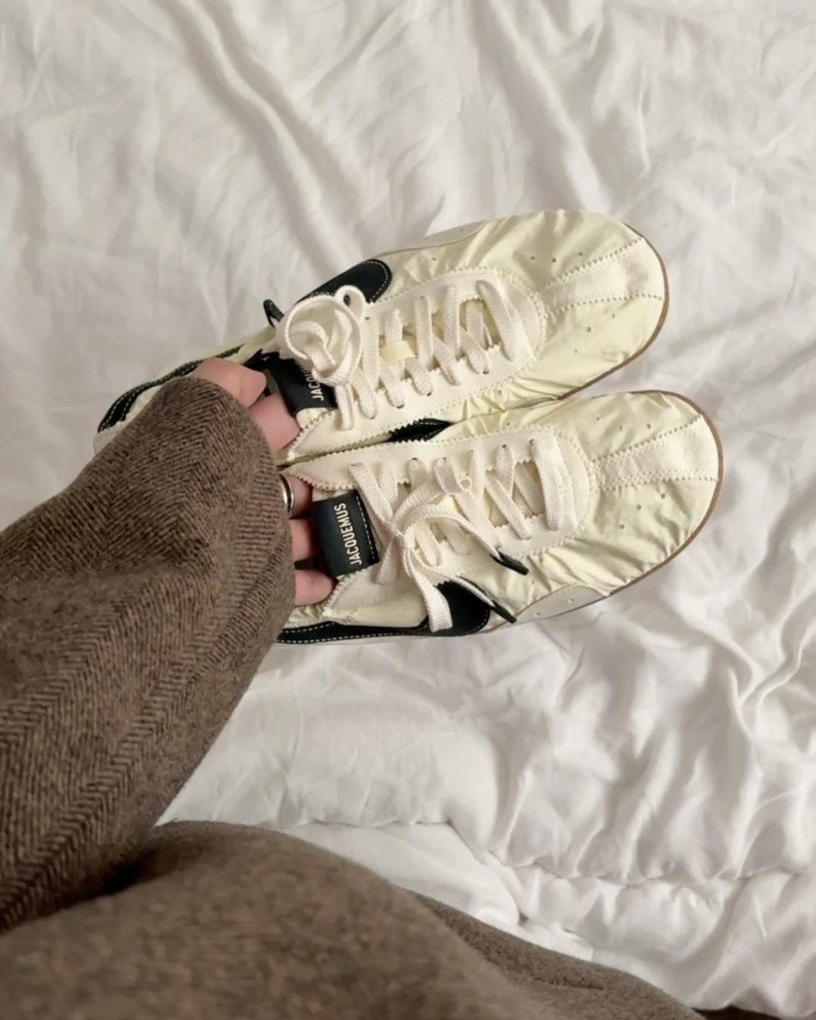 NIKE MOON SHOE X JACQUEMUS 聯名鞋 鵝黃色