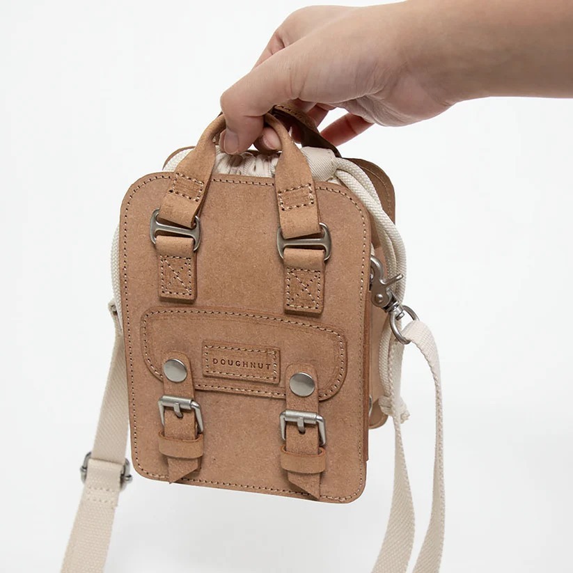 【直播】LL112875 Doughnut Macaroon Tiny Bucket Organic Cotton 系列斜背包