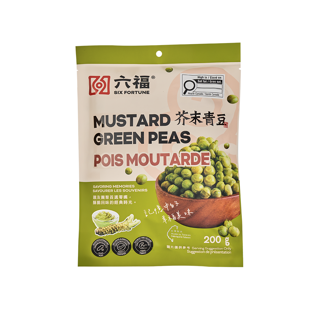 六福芥末青豆 200g