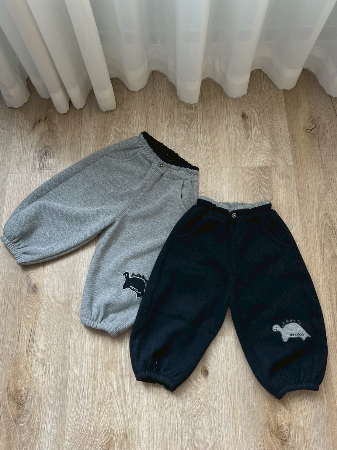 A03651內刷毛恐龍棉褲