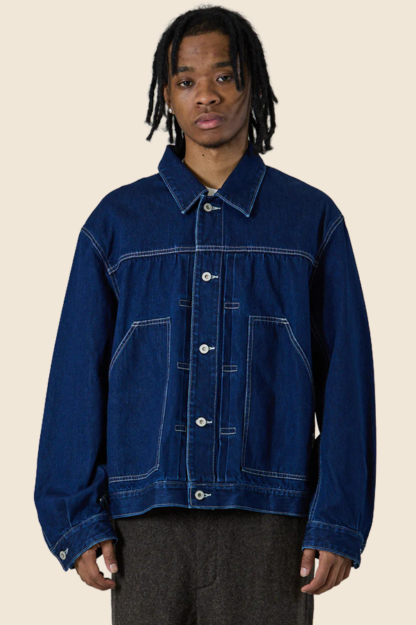 UNFRM - 10OZ 短版丹寧外套