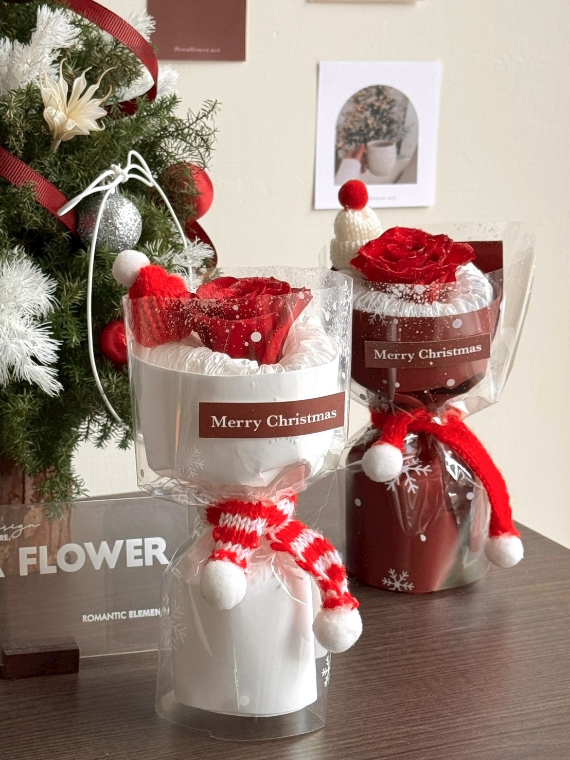 暖暖雪花 迷你小花束