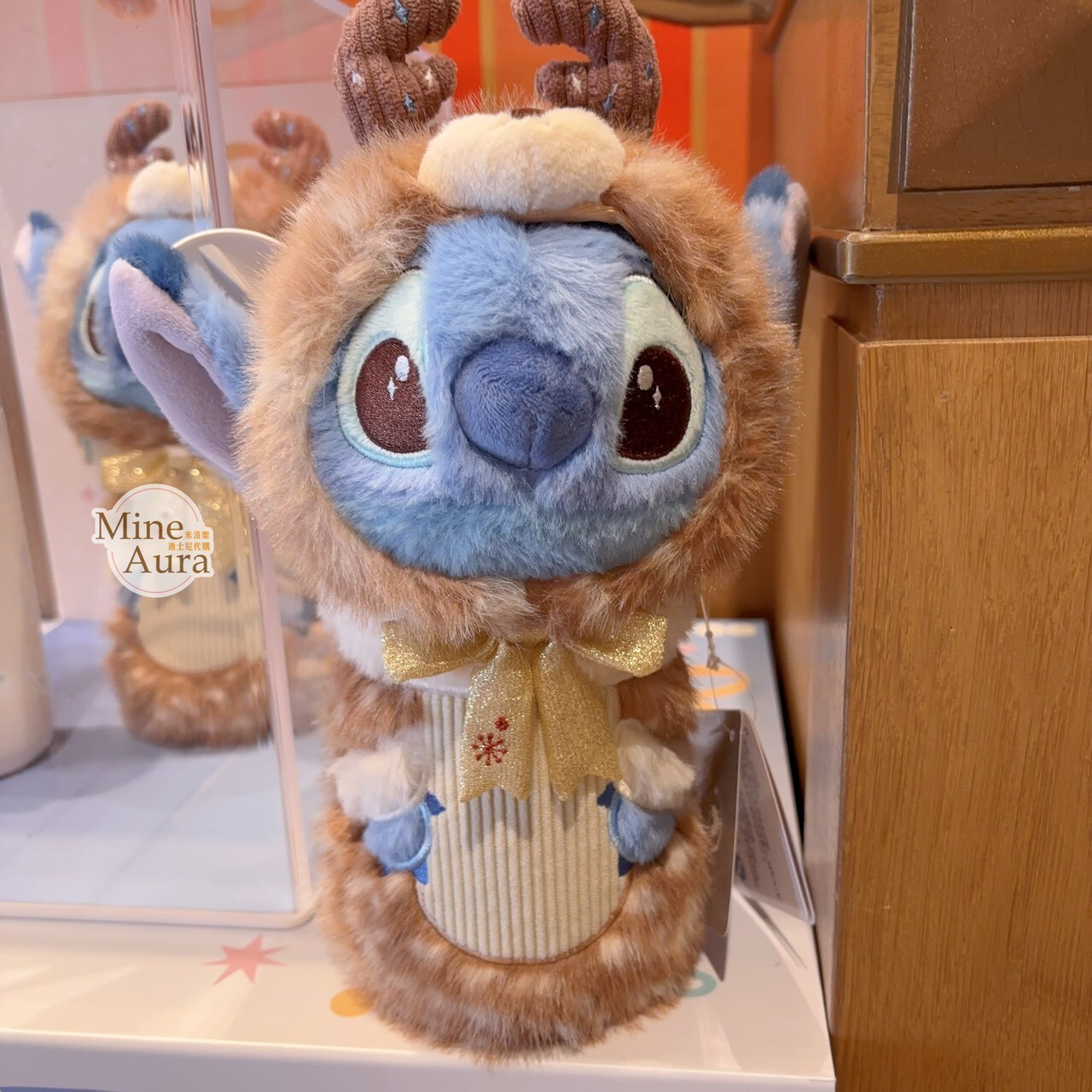 2025 冬日 史迪奇和朋友們系列 史迪奇 Stitch 保溫瓶 水杯 + 造型杯套 星際寶貝 Lilo & Stitch -上海迪士尼樂園