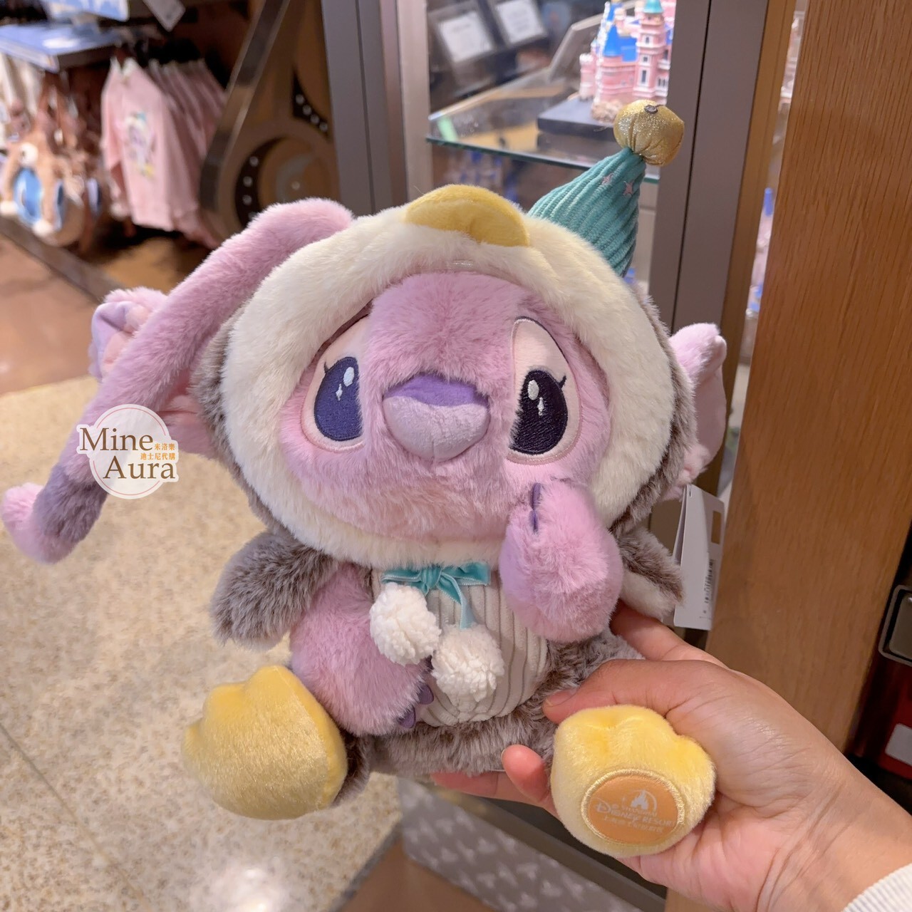 2025 冬日 史迪奇和朋友們系列 安琪拉 Angel 娃娃 玩偶 星際寶貝 Lilo & Stitch -上海迪士尼樂園