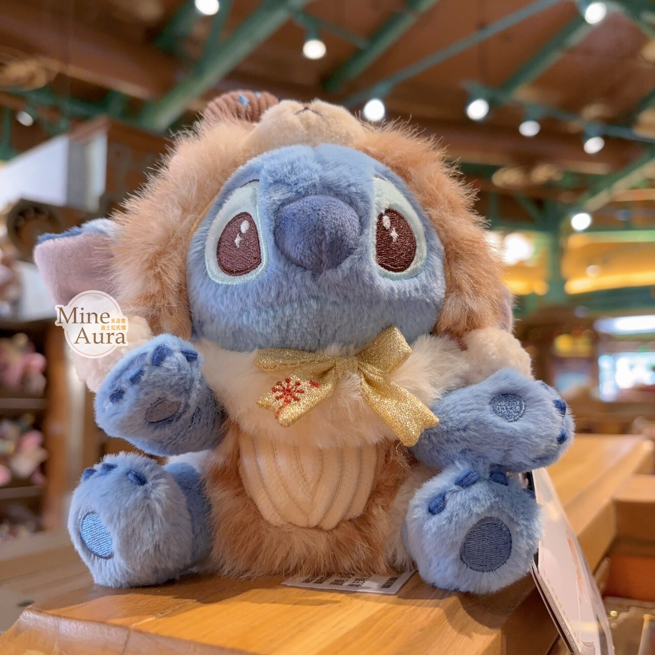 2025 冬日 史迪奇和朋友們系列 史迪奇 Stitch 磁鐵 坐肩 絨毛 娃娃 公仔 星際寶貝 Lilo & Stitch -上海迪士尼樂園