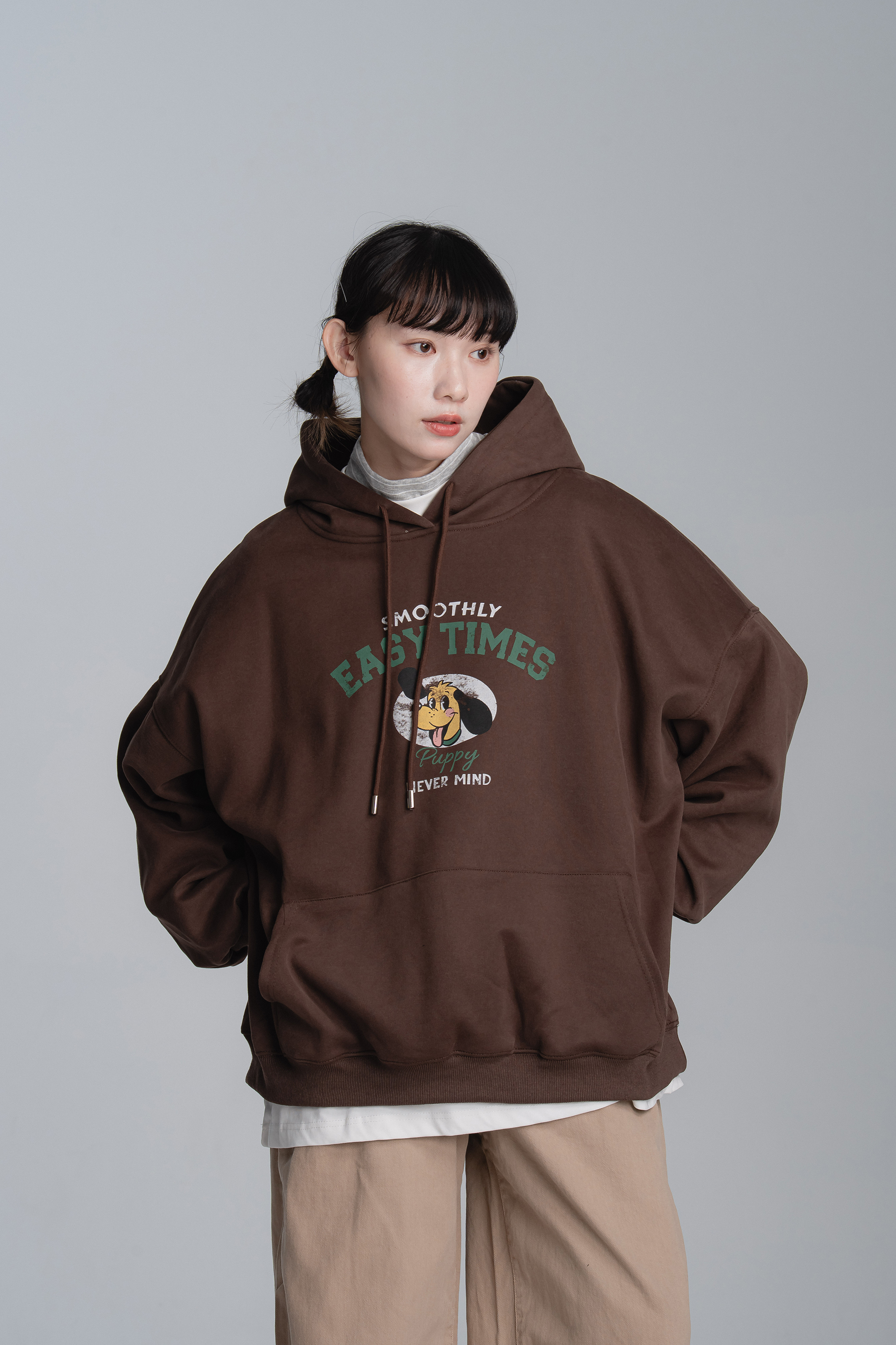 美式Puppy印花帽t 4色