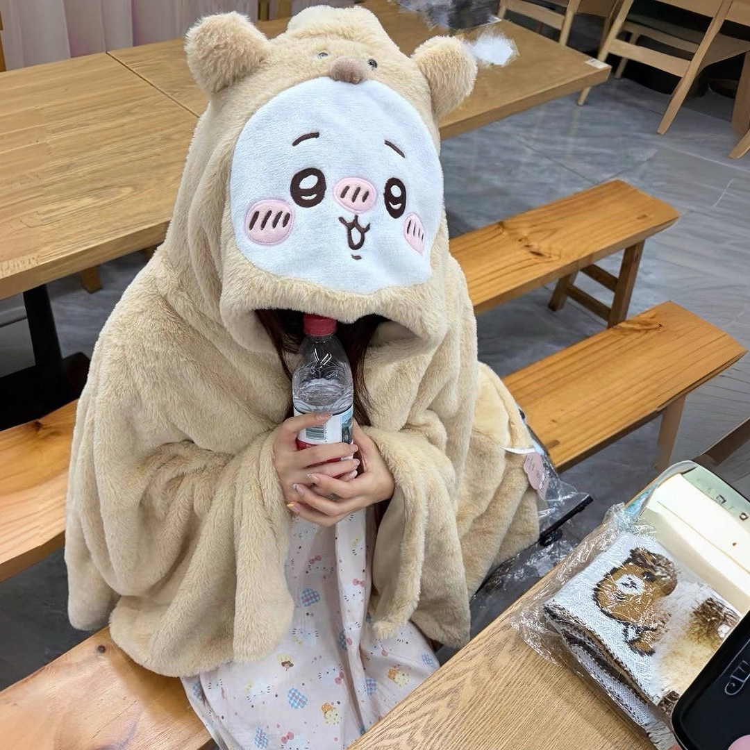 秋冬暖被! 正版吉伊卡哇 被子 休閒毯 午休披肩