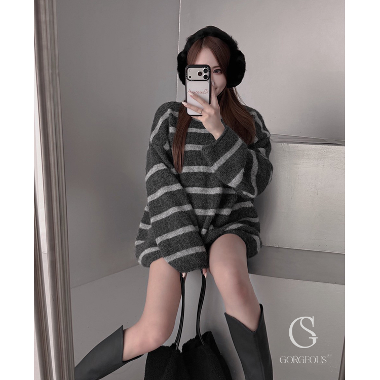 M79 「羊絨寬鬆麻糬毛衣」