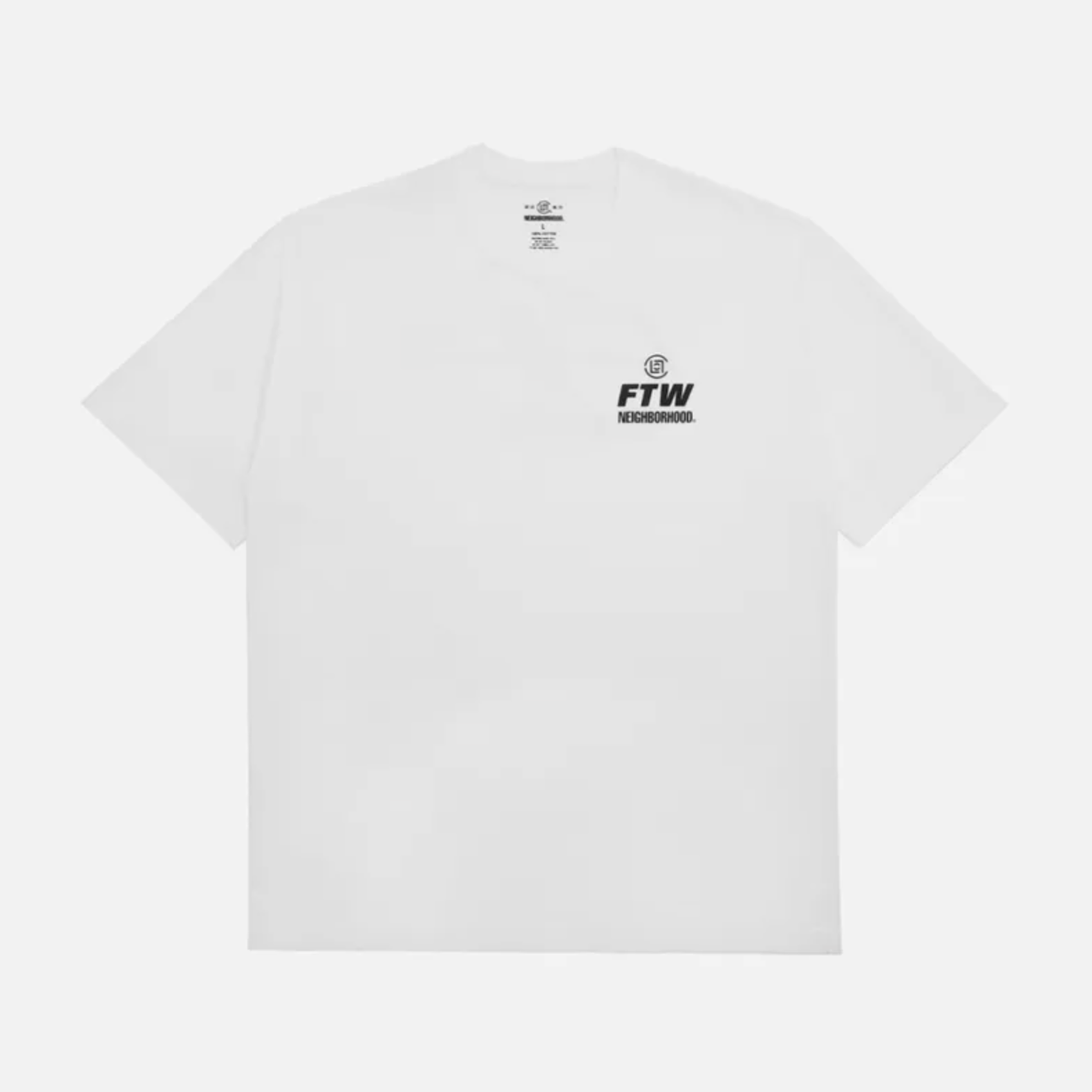 -(B3e04)-CLOT X NEIGHBORHOOD S/S TEE FTW 聯名款 閃電 短T 白色  -252PC20N-ST02S