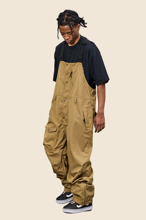UNFRM - MILITARY MOUNTAIN BIB 吊帶滑雪褲（沙色）