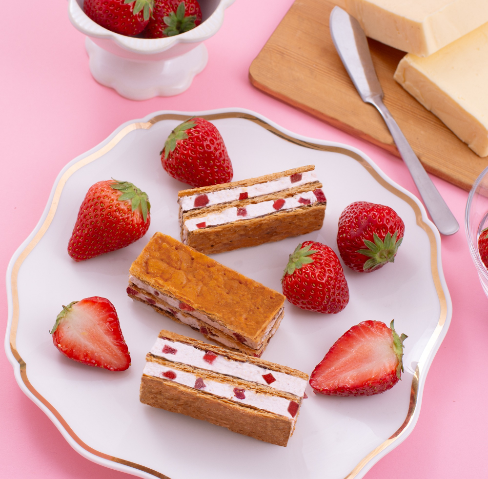 Baked Mallow｜草莓棉花糖拿破崙