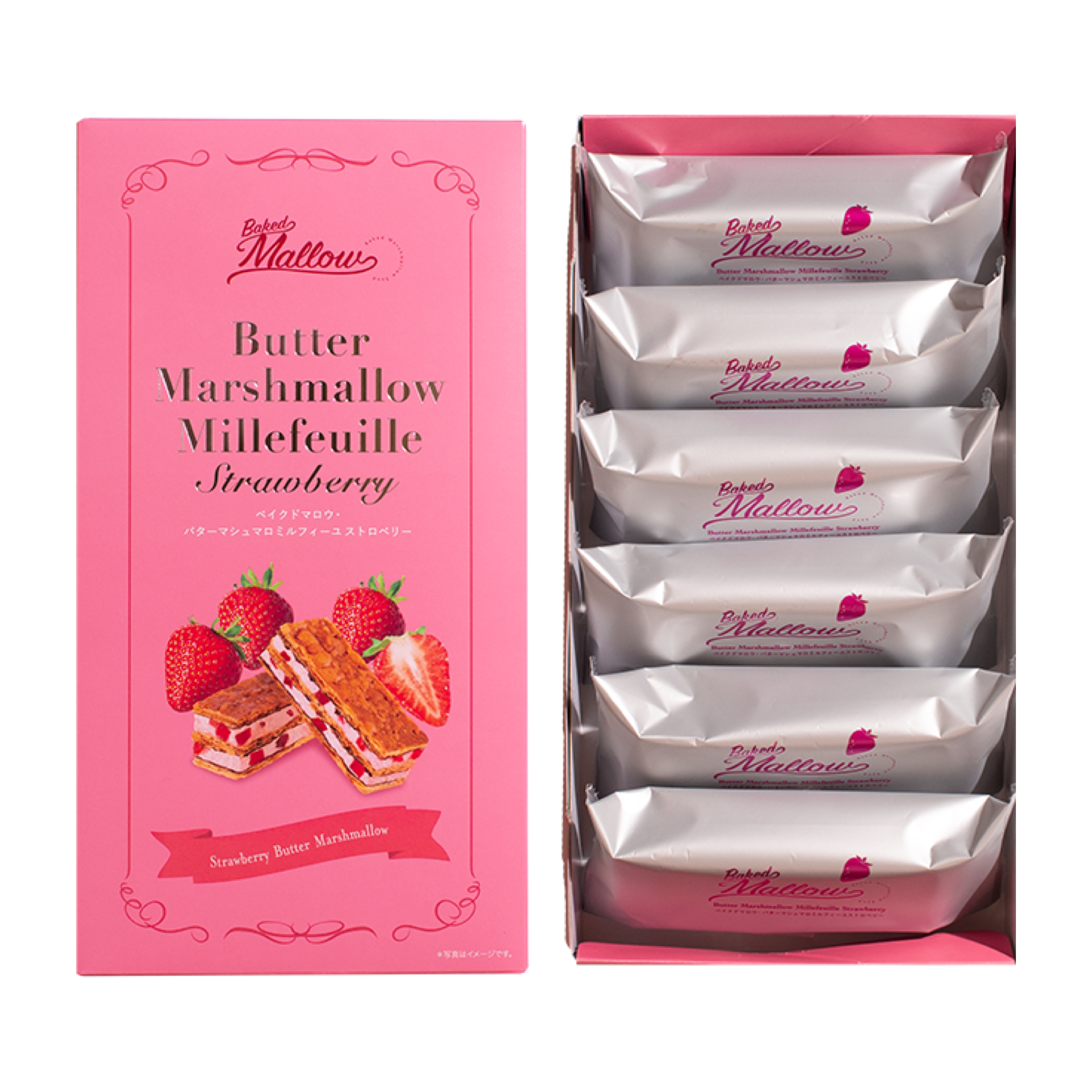 Baked Mallow｜草莓棉花糖拿破崙