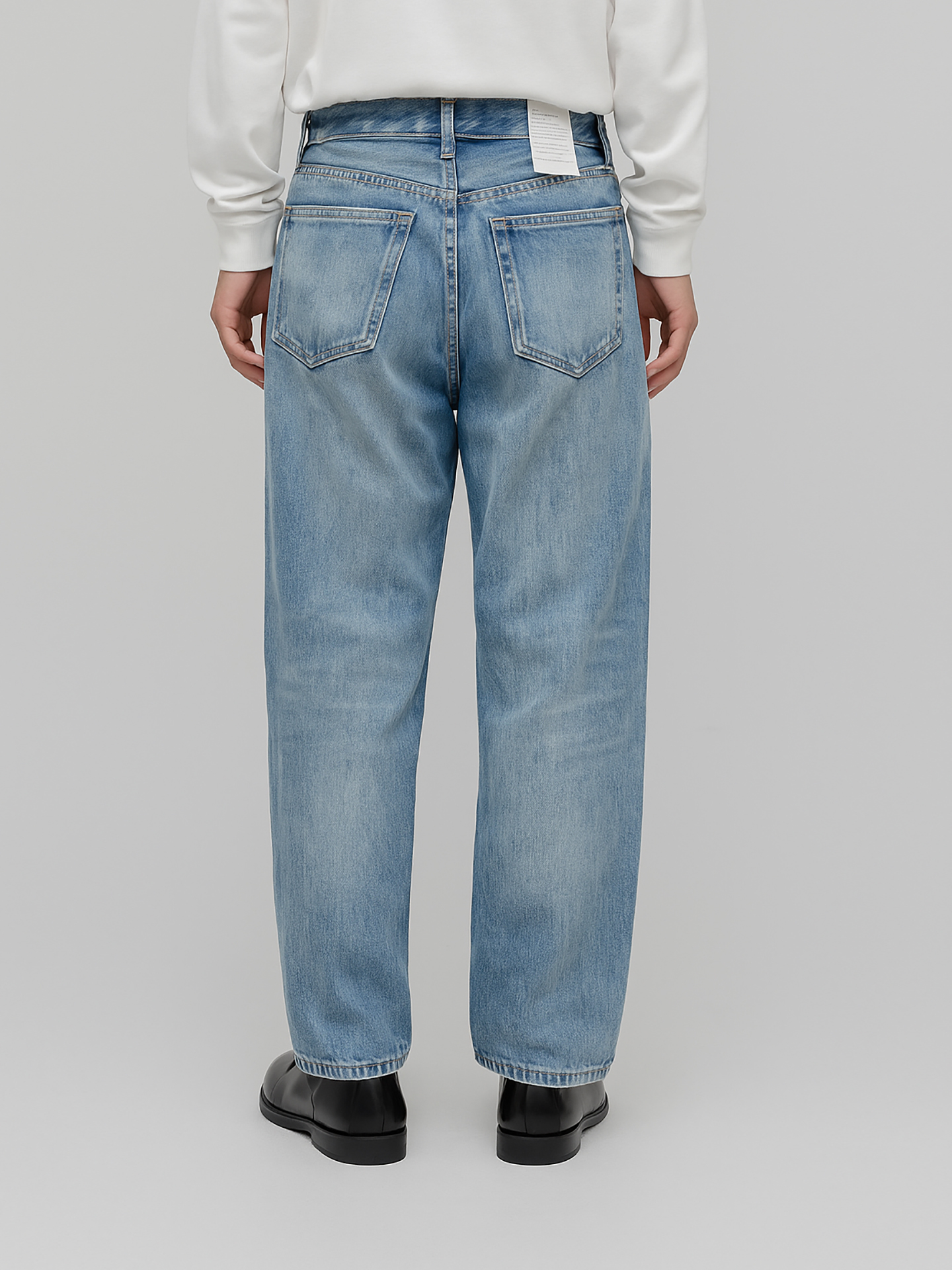 CIOTA New Baggy 5 Pocket Pants Medium Dark Blue Damage