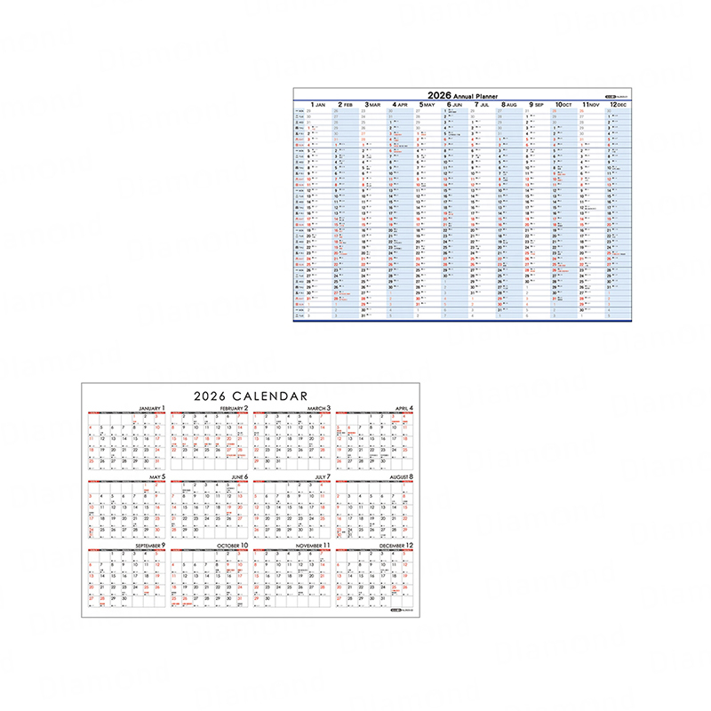 四季紙品 2026年超值8K年曆【NL2605】