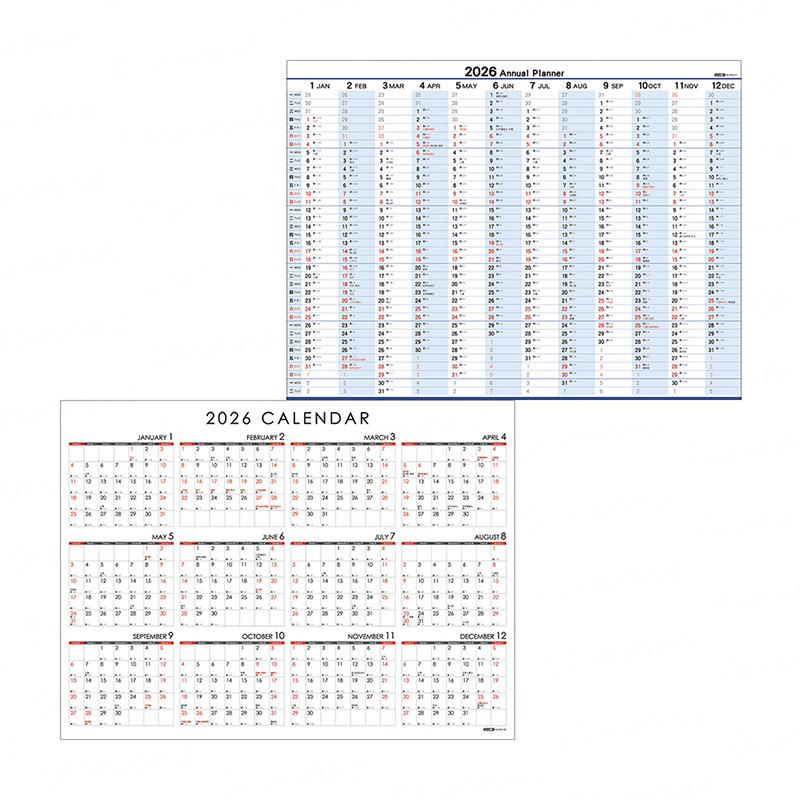 四季紙品 2026年超值4K年曆【NL2604】