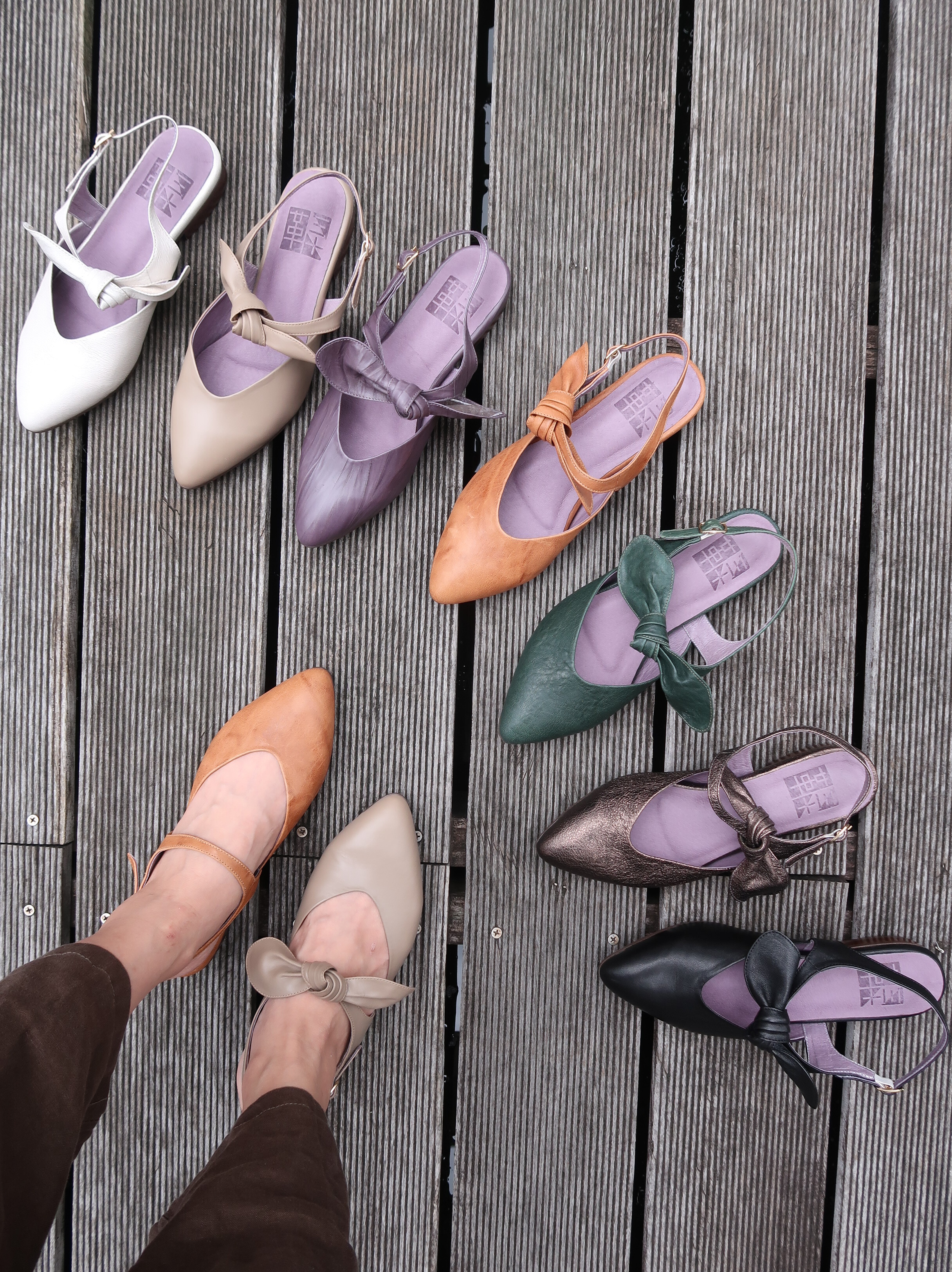 【咖啡館的蝴蝶結】MIT小木跟低跟兩穿可拆式蝴蝶結涼鞋