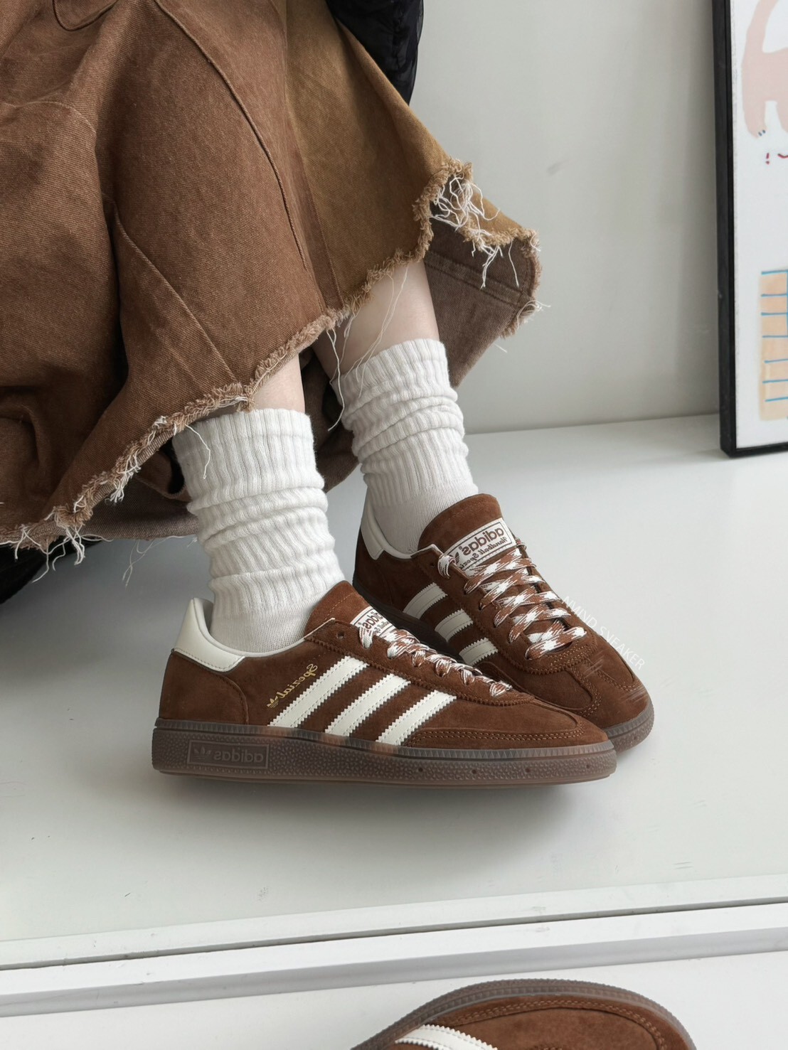 <美拉德氛圍🍂> Adidas Originals Handball Spezial 太妃糖棕🥨