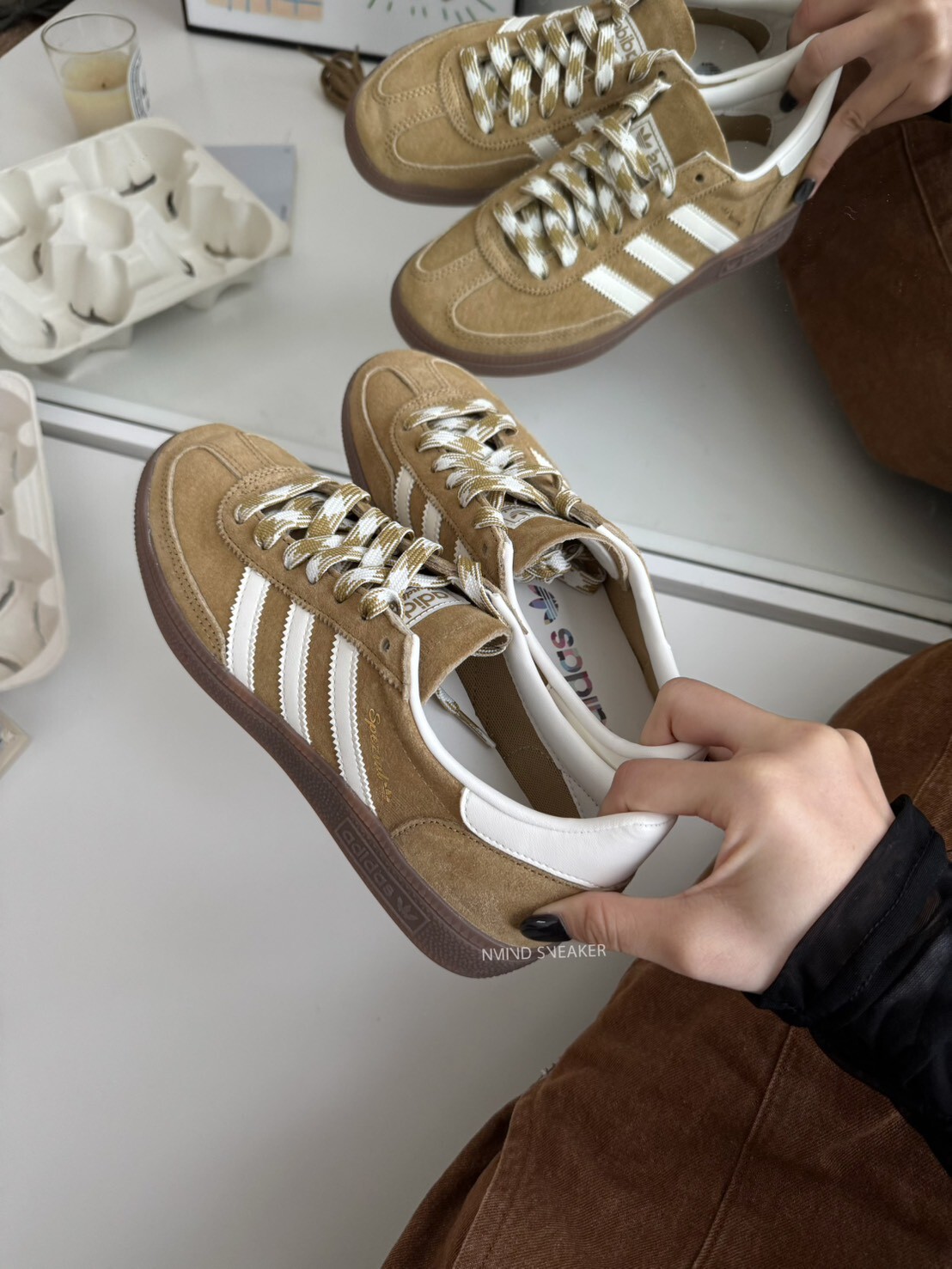 <美拉德氛圍🍂> Adidas Originals Handball Spezial 奶油鬆餅黃🥞