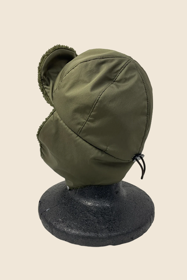 UNFRM - 2WAY 6PANEL 飛行帽（橄欖綠）