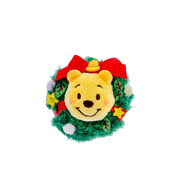 聖誕節系列 小熊維尼 Winnie the Pooh 聖誕花環 造型 戒指 首飾 -香港迪士尼樂園