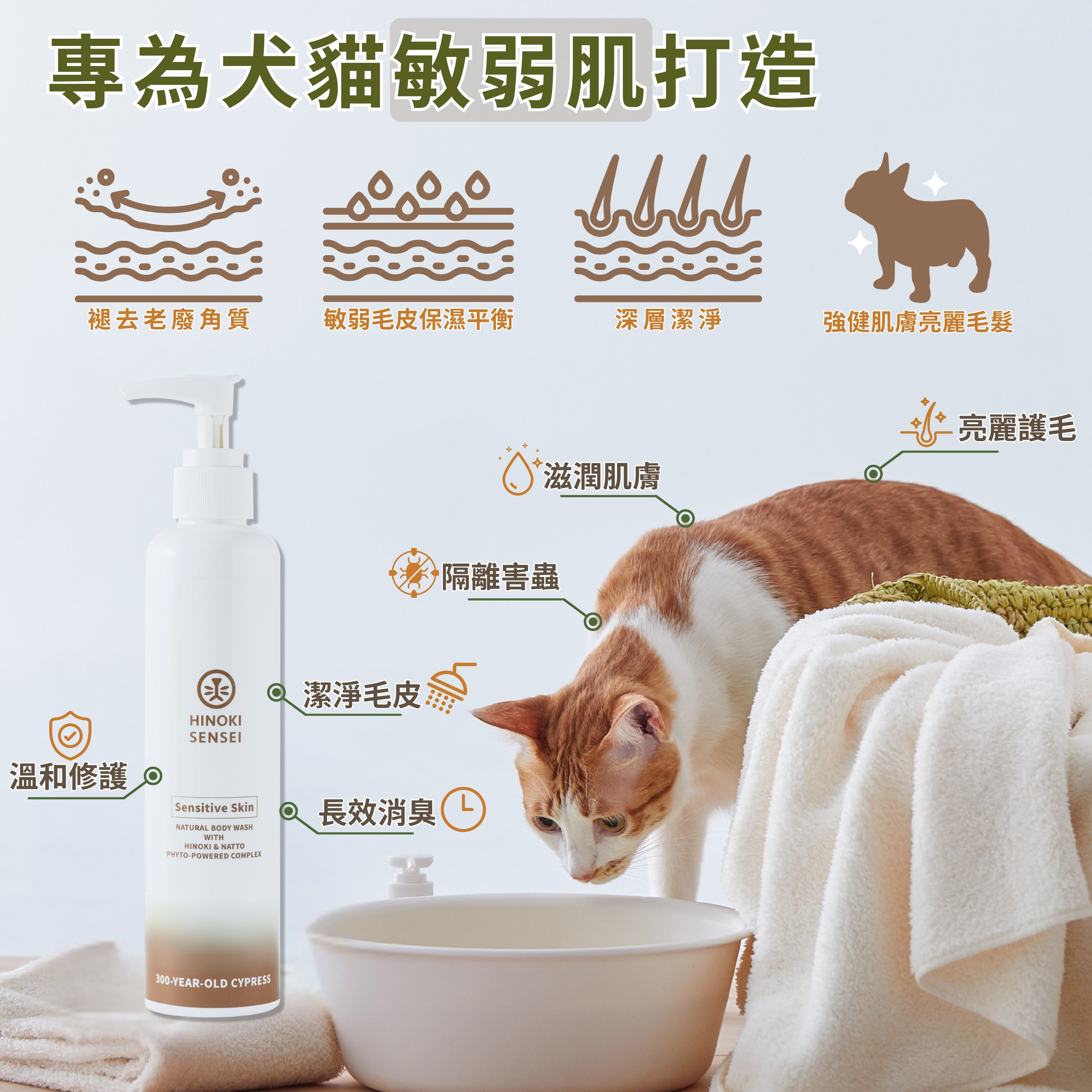 天然檜木沐浴露