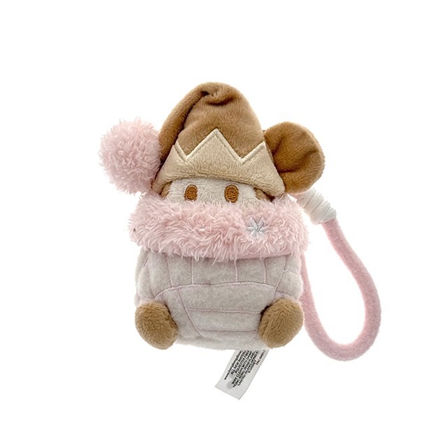 聖誕節系列 聖誕精靈 米奇 Mickey 絨毛 聖誕造型 絨毛 鑰匙圈 吊飾 -香港迪士尼樂園