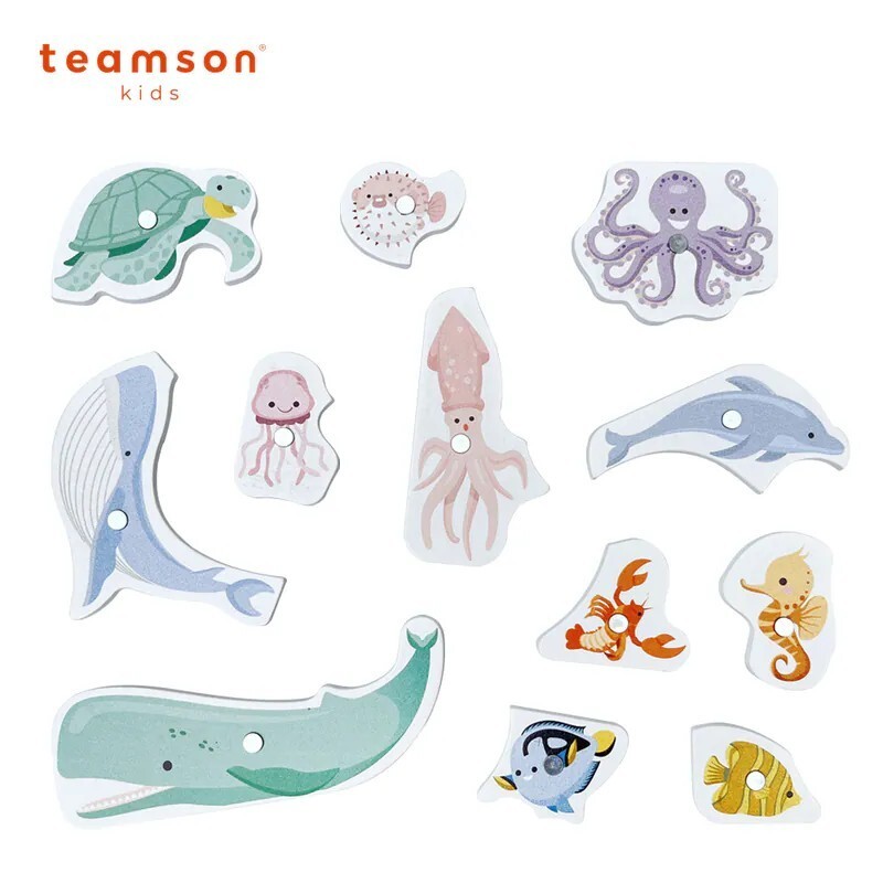 【樂森藥局】Teamson 木製計分釣魚玩具組