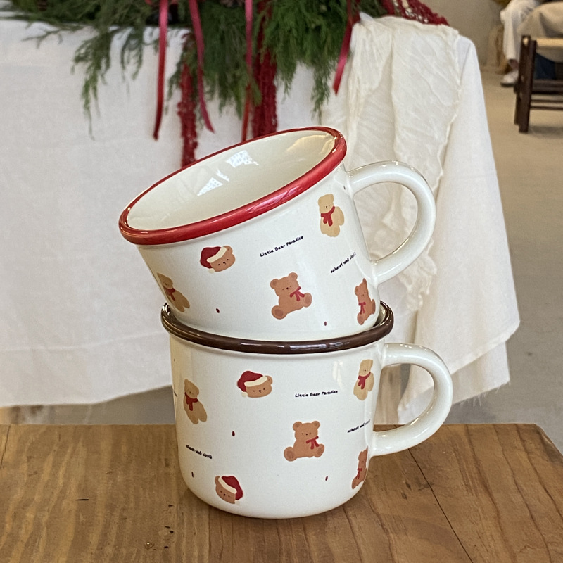 《6420》聖誕小熊陶瓷杯