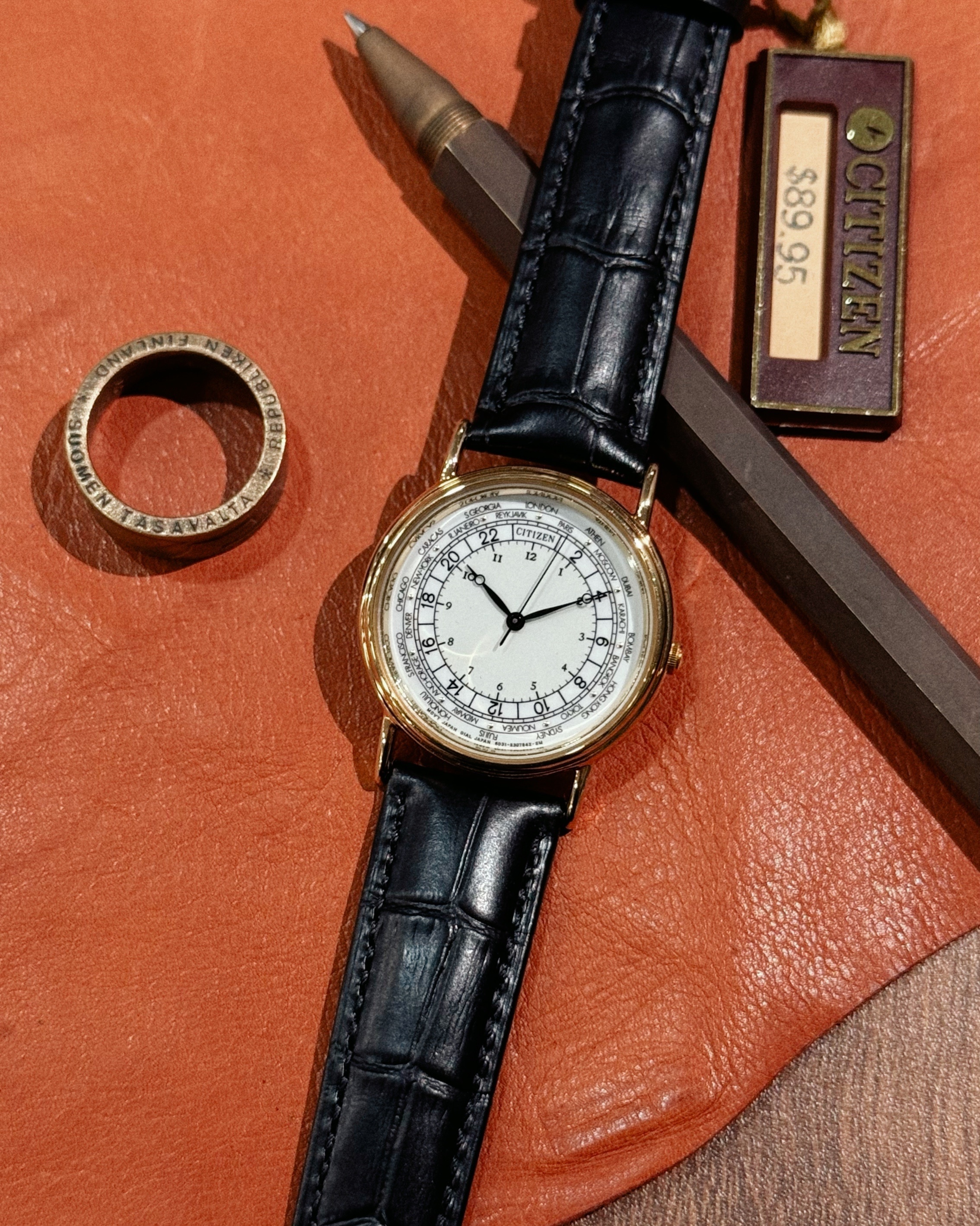 CITIZEN 80年代 已停產 絕版 復古錶 C0421