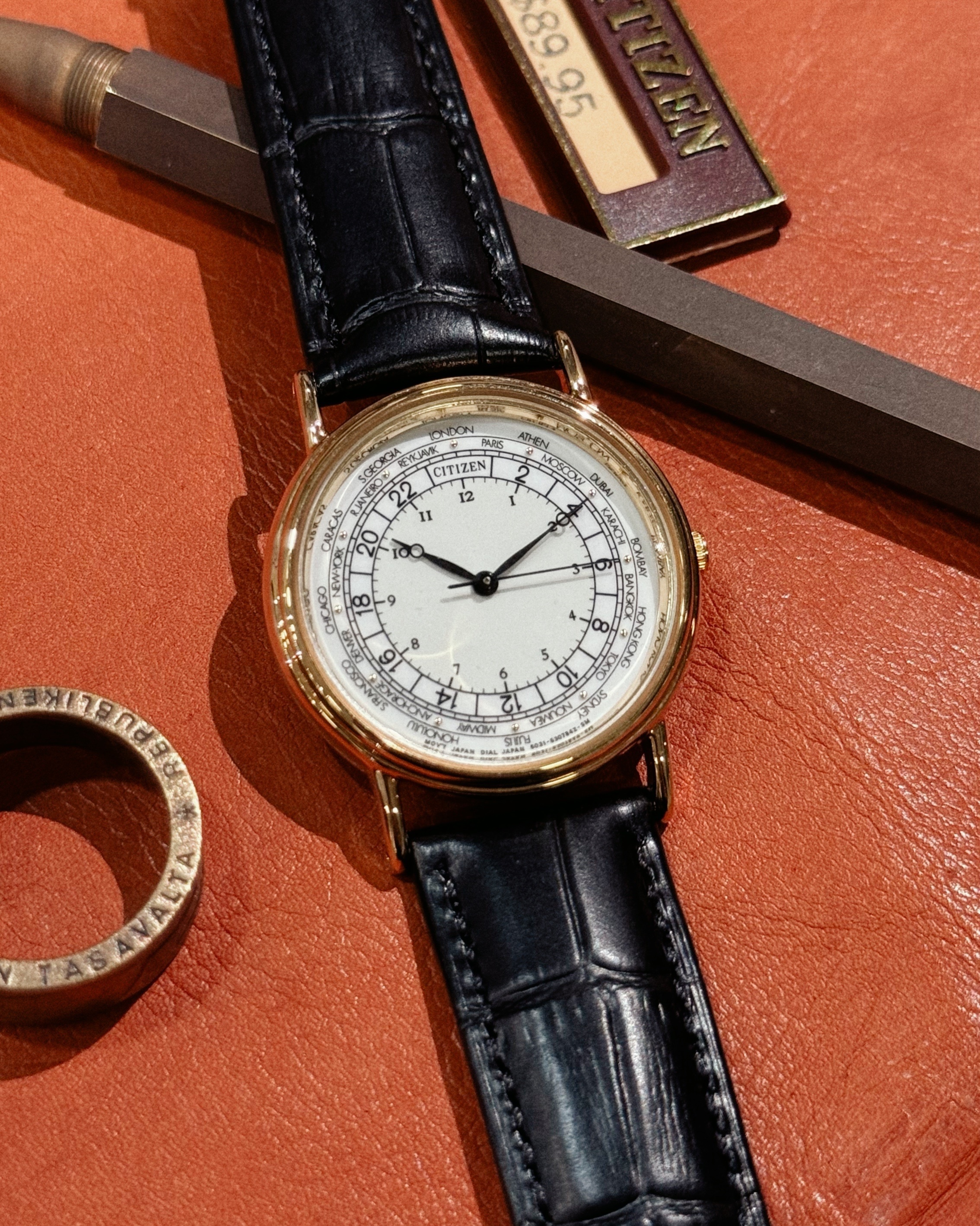 CITIZEN 80年代 已停產 絕版 復古錶 C0421