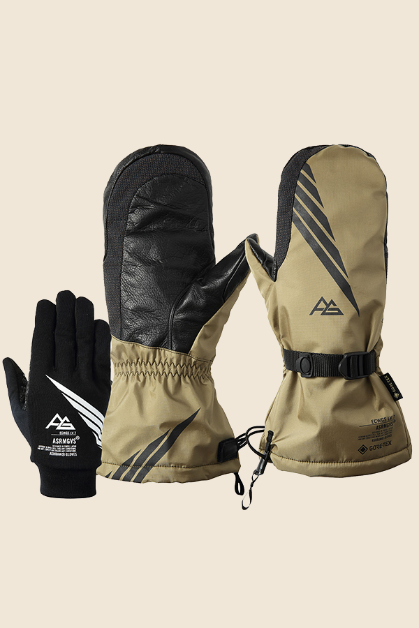 ASHRAM - ECWGS 滑雪手套 (卡其)