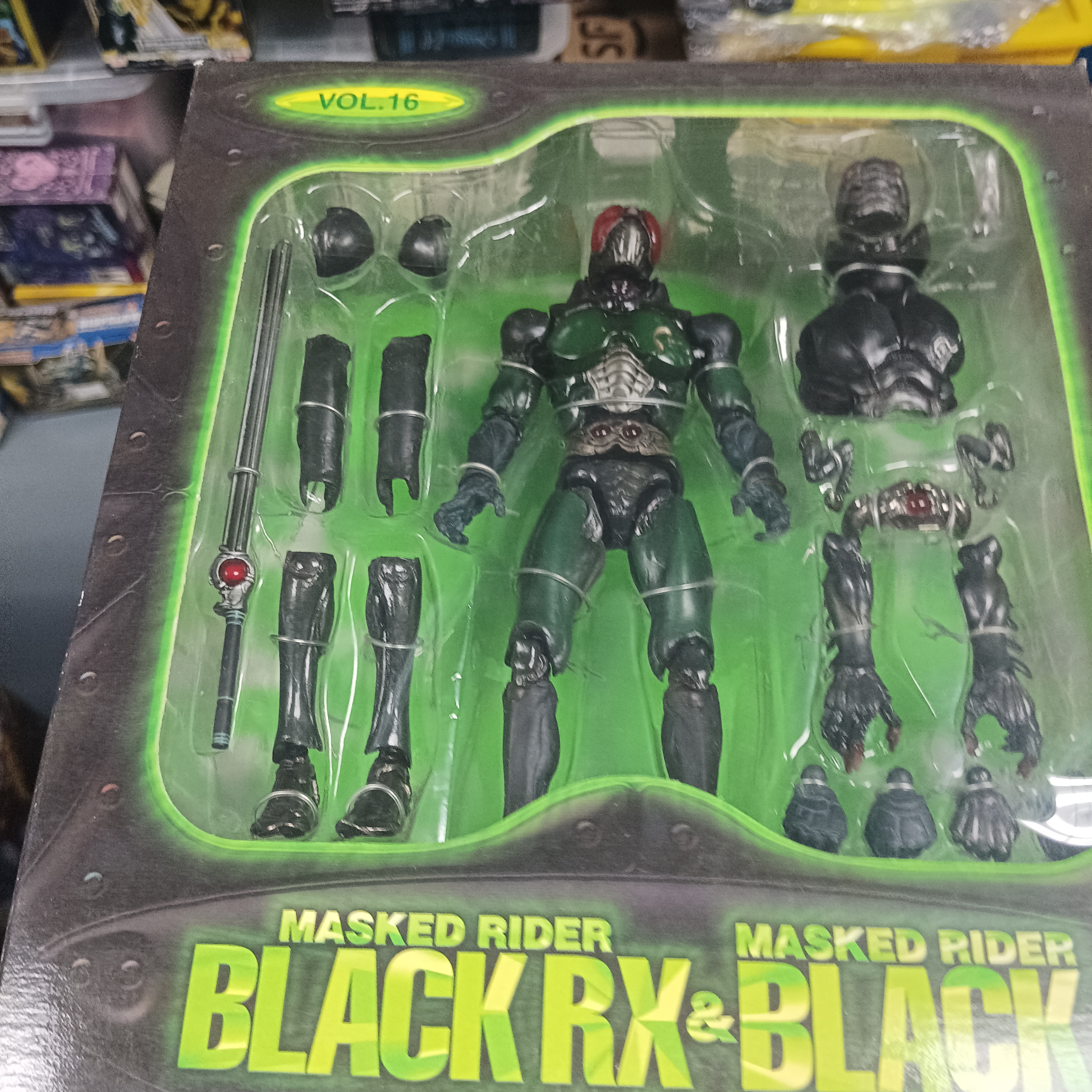 寄賣-幪面超人-SIC VOL.16 Black RX and Black