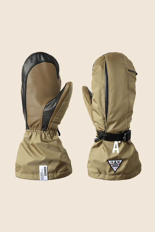 ASHRAM - LUMBER 滑雪手套 (卡其)