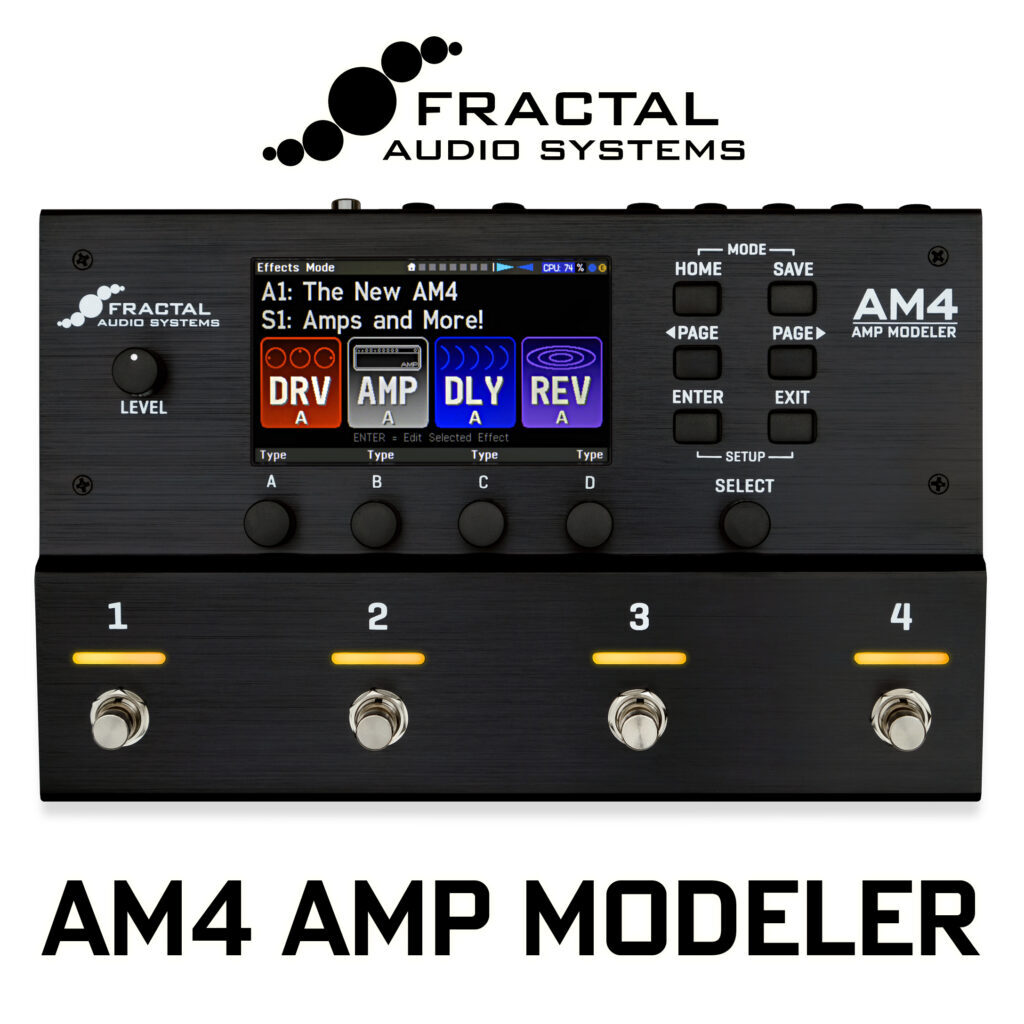 【預購】Fractal AM4 Amp Modeler 頂尖音箱模擬效果器 公司貨【宛伶樂器】