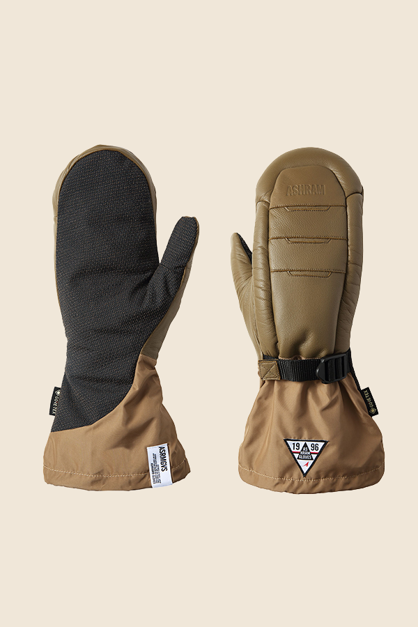 ASHRAM - CARVER 滑雪手套 (卡其)