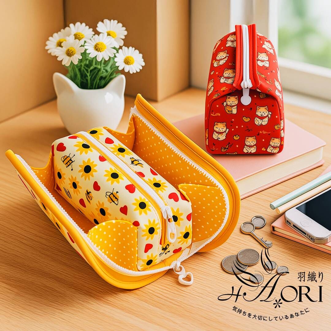 販售原尺寸【紙型】(雙拉鍊收納包)