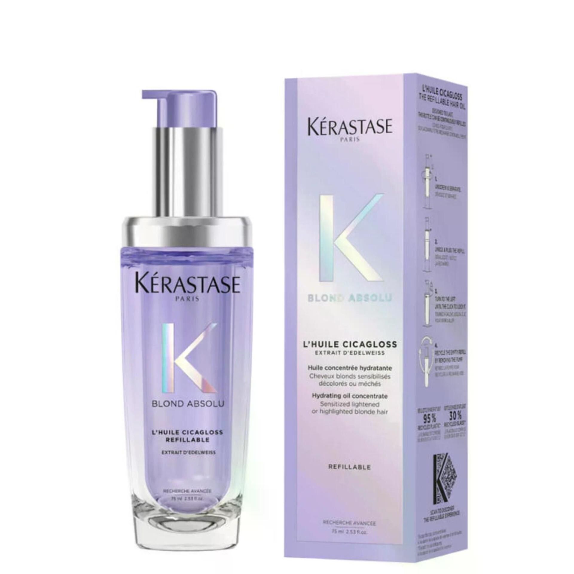 KÉRASTASE - Blond Absolu L'Huile Cicagloss 漂染強韌修護精華 (升級版) 75ml