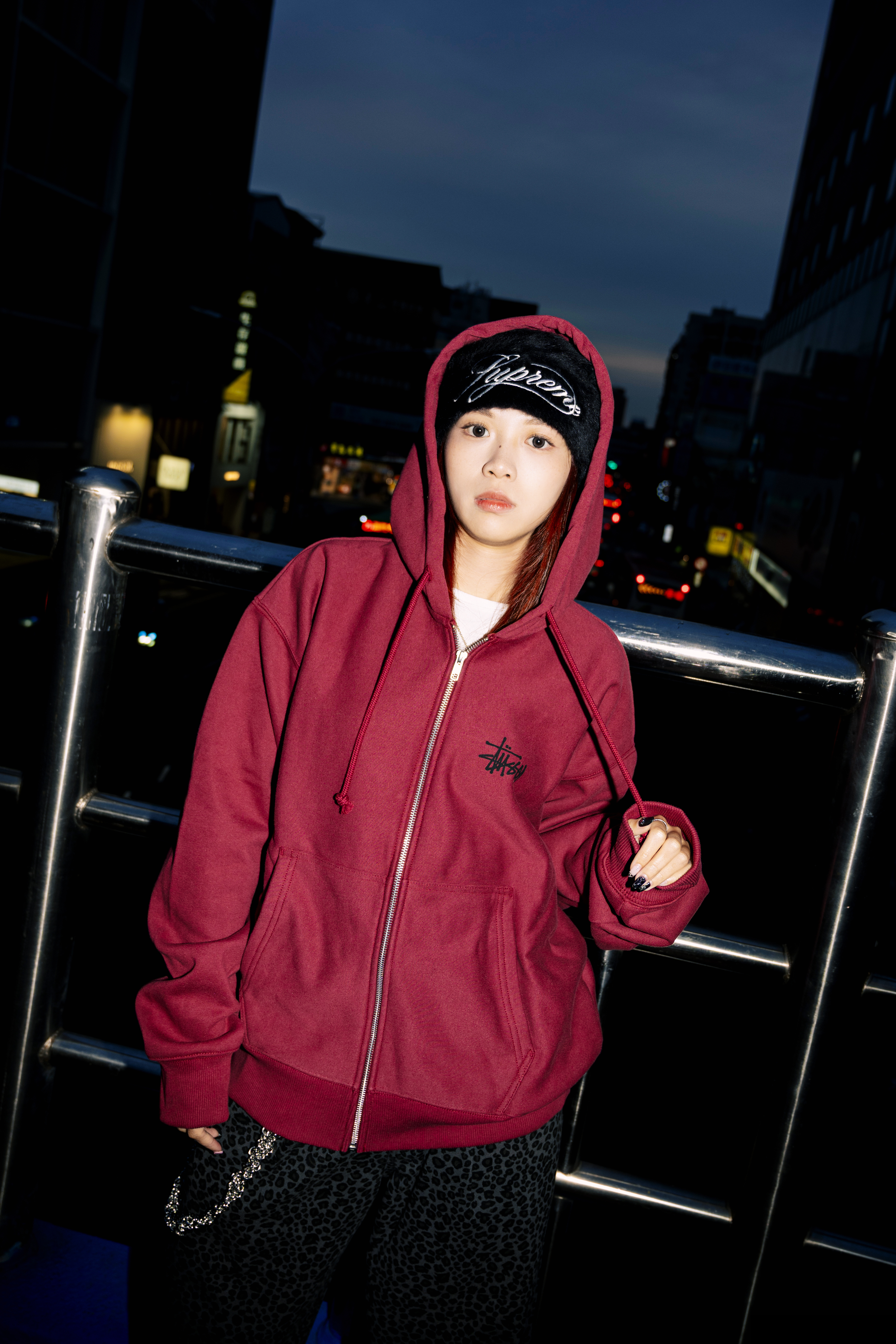 ☆ETW☆【EASY TO WEAR】STUSSY BASIC STÜSSY ZIP HOODIE 秋冬 拉鍊 外套 連帽