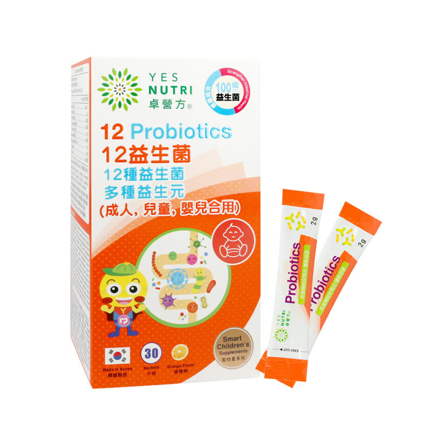 YesNutri 12 Probiotics (30’s)