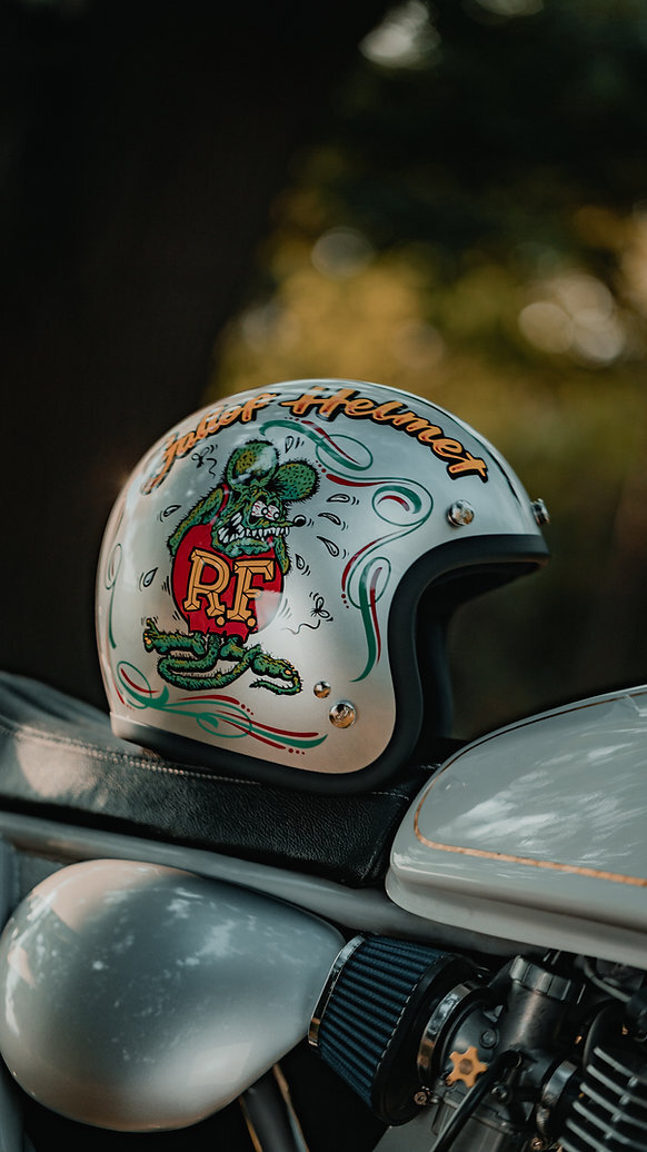 ［預購］Gallop X Rat Fink 芬克鼠 聯名限定安全帽 銀色 強勢回歸 2026第一季出貨