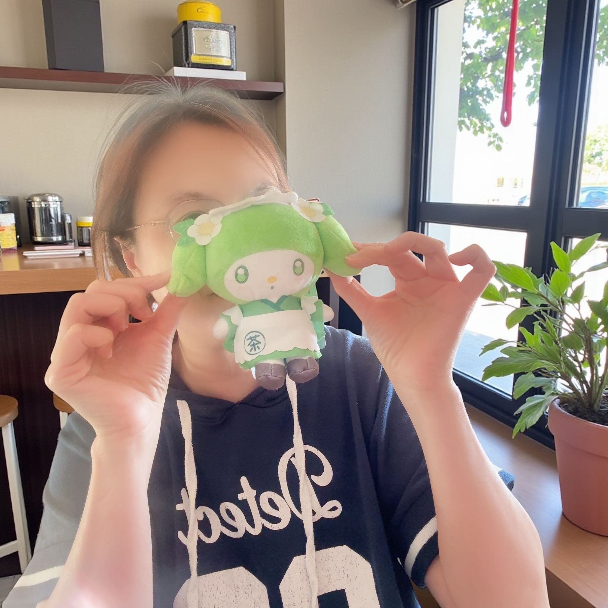 25100-MM Sanrio My Melody 日本女僕裝抹茶掛飾 #JP-HY25