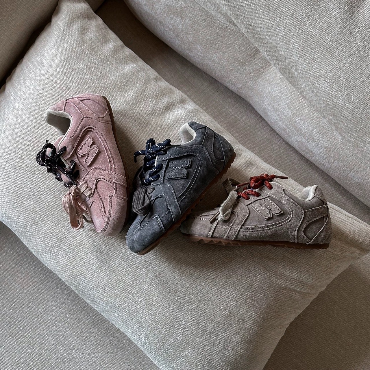 時髦翻玩雙色鞋帶休閒鞋 / 3色