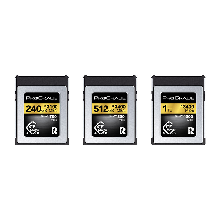 ProGrade Digital CFexpress™ 4.0 Type B 記憶卡- Rainbow