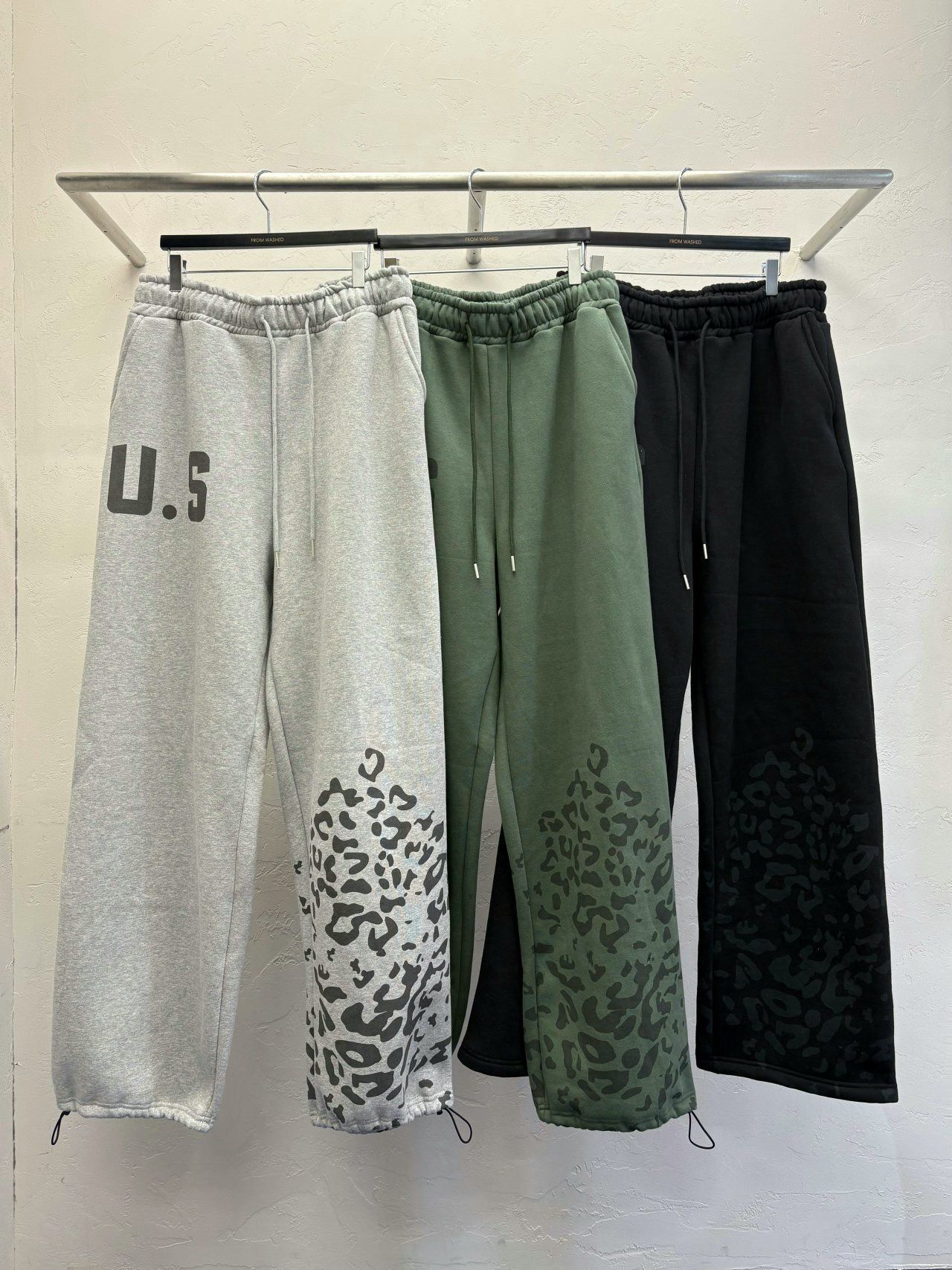 英文字圖案運動褲 SCOPE-133P