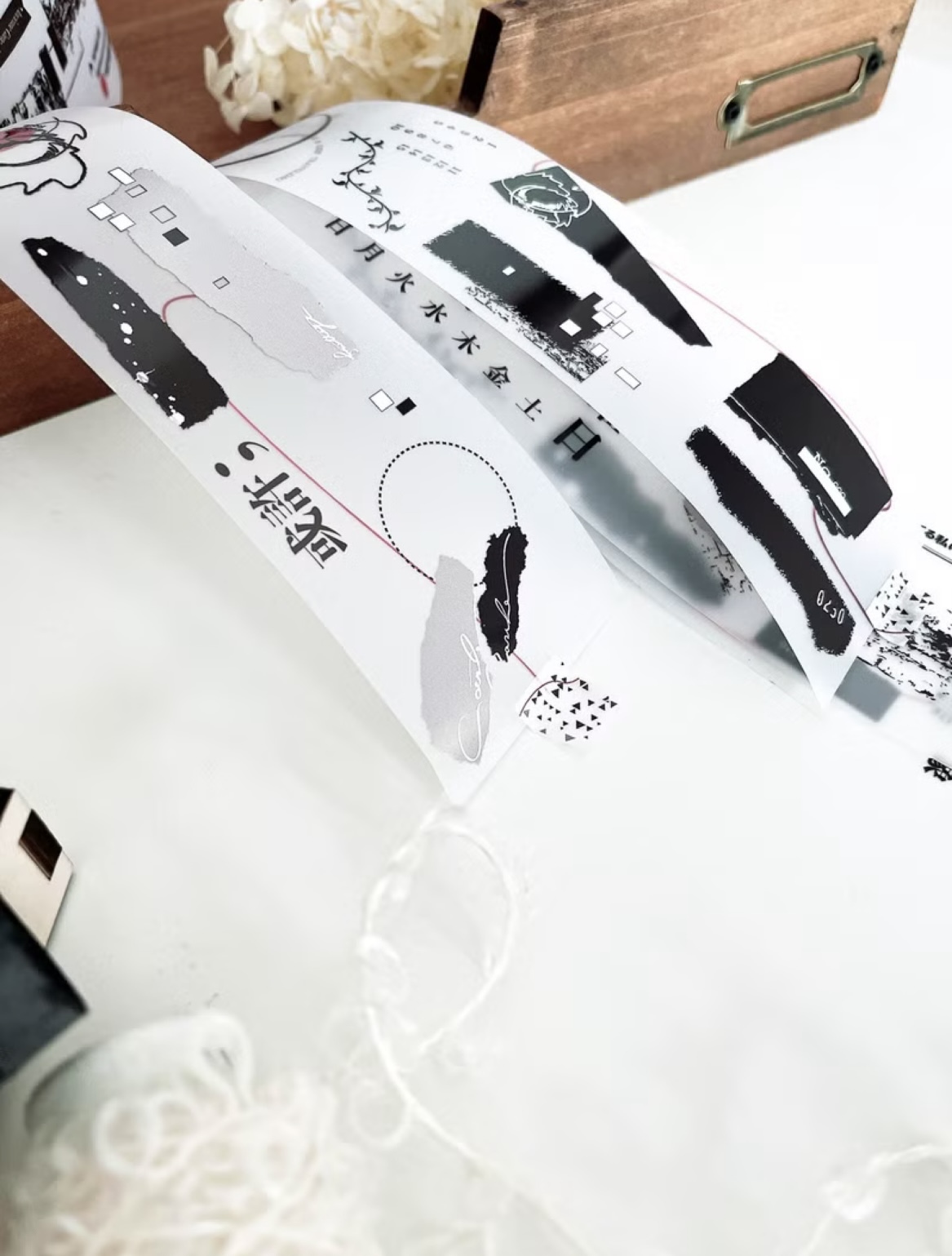 哈秋HA7UU．拓 5cm霧面PET膠帶 <整捲/分裝>