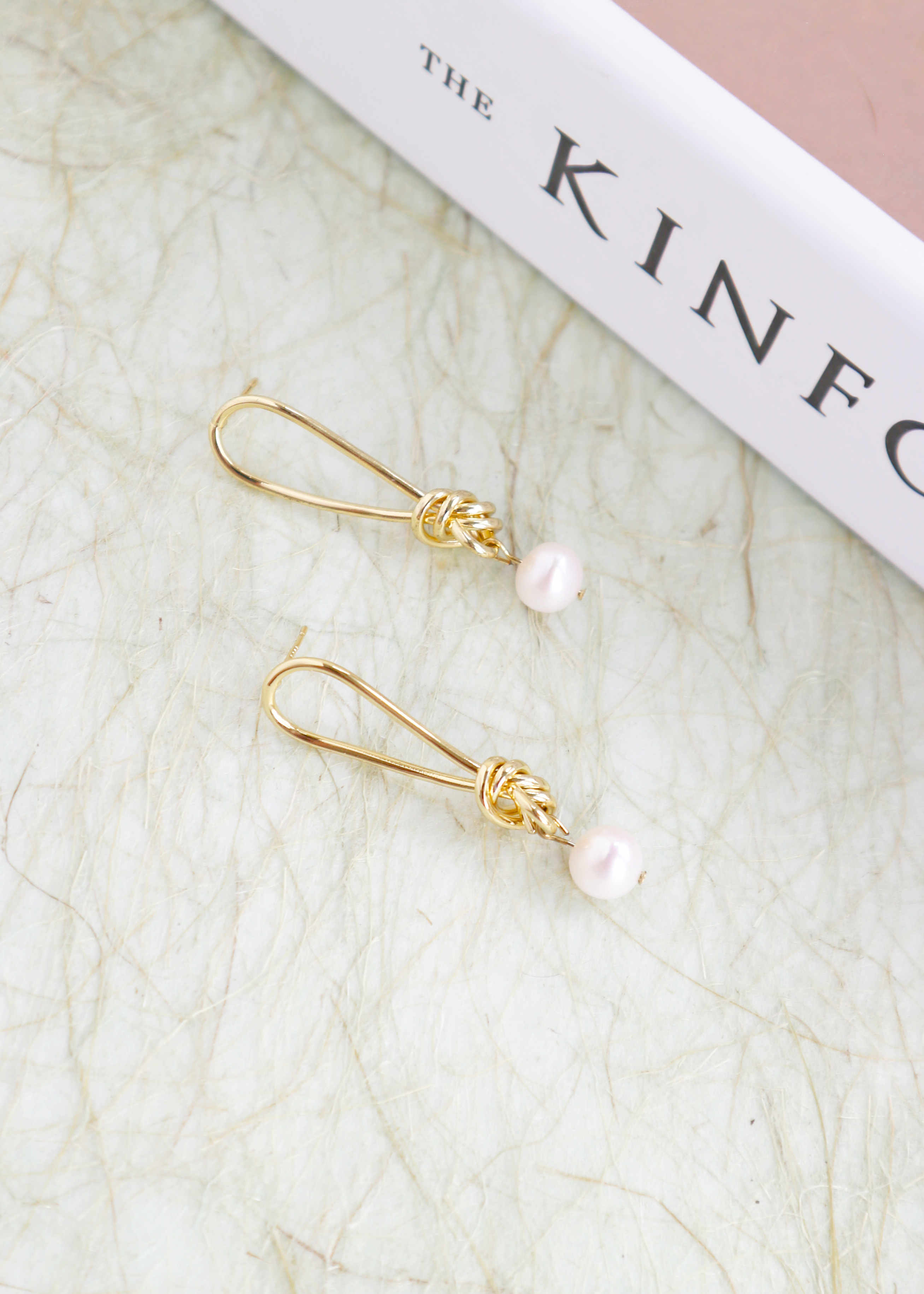 Calliope 珍珠耳環