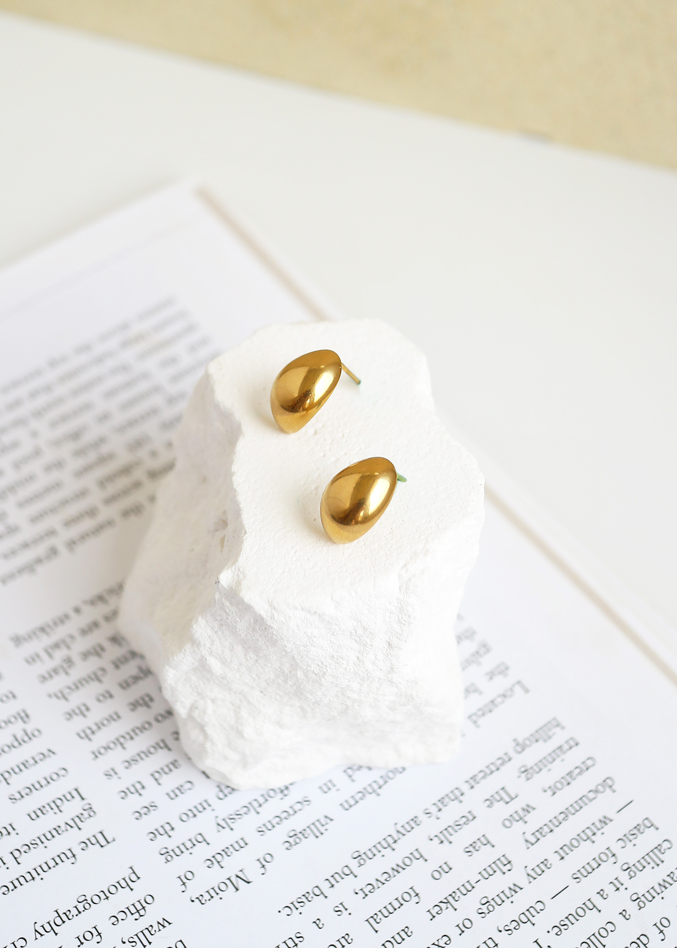 Aditi 耳環-金 | 醫療鋼 |