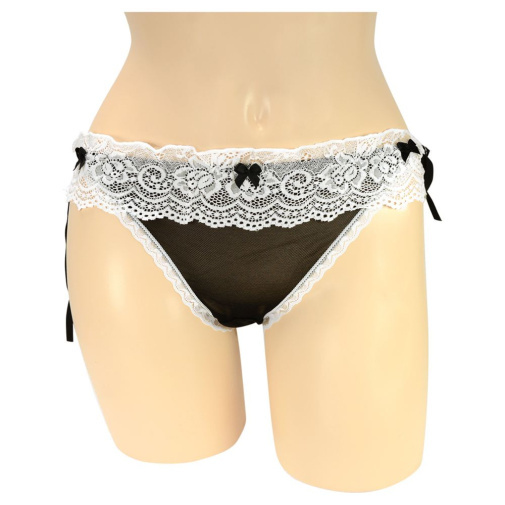 NPG E047 蕾絲黑白性感內褲