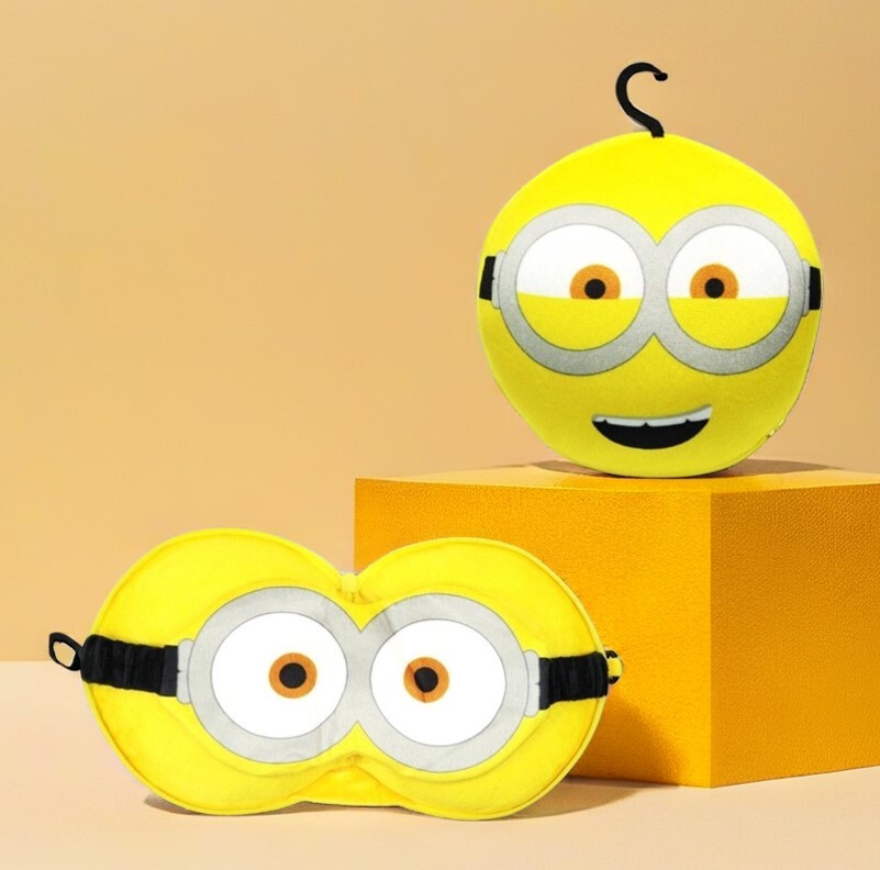 迷你兵團  頸枕連眼罩