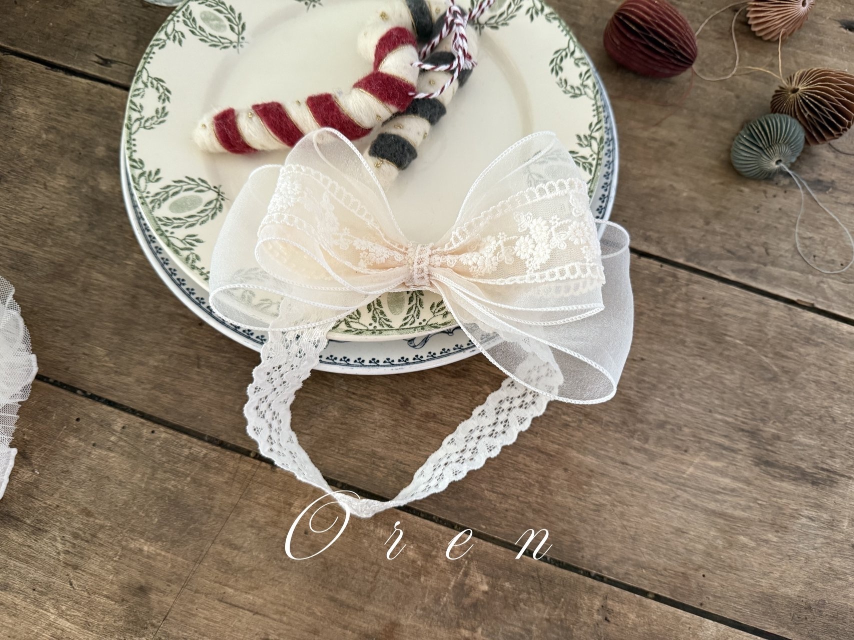 Oren Belle Ribbon Headband